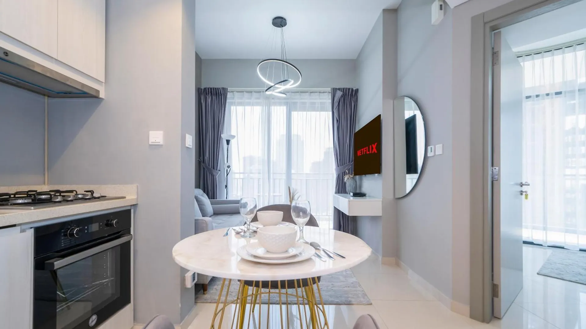 Spacious & Fully Furnished 1Br In Zada Dubai 0*,  United Arab Emirates